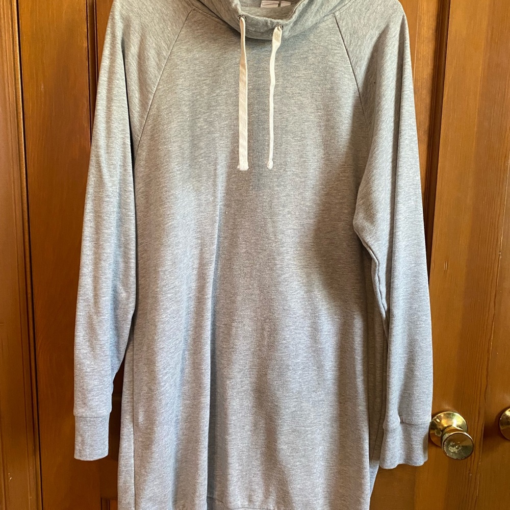 Causal and classic gap sweatshirt dress